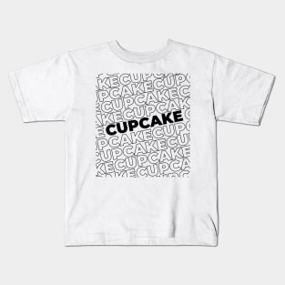 cupcake pattern Kids T-Shirt